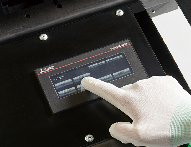 タッチパネル表示機能